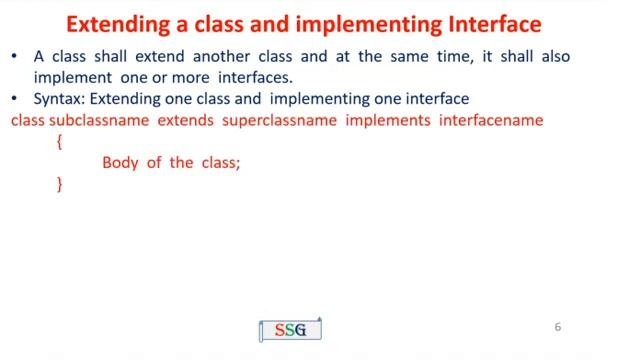 Java Interface | Extending one/more interface | Extending a class and interfaces | CS8392 - OOP | 2