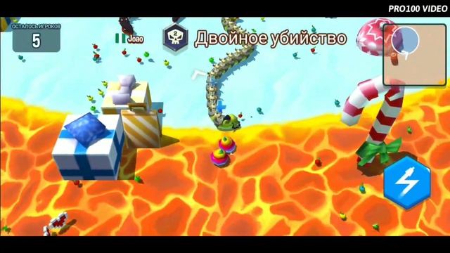 Игра Snake Rivals на Android в Battle Royale | Gameplay Walkthrough | Новая Змейка в 3D!