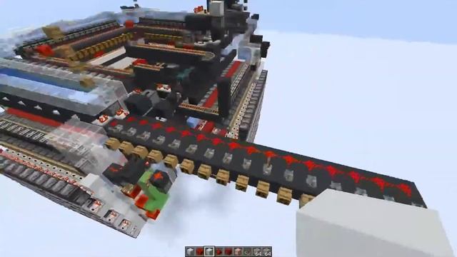 Minecraft Hexadecimal Coded Storage Hall - Progress Update