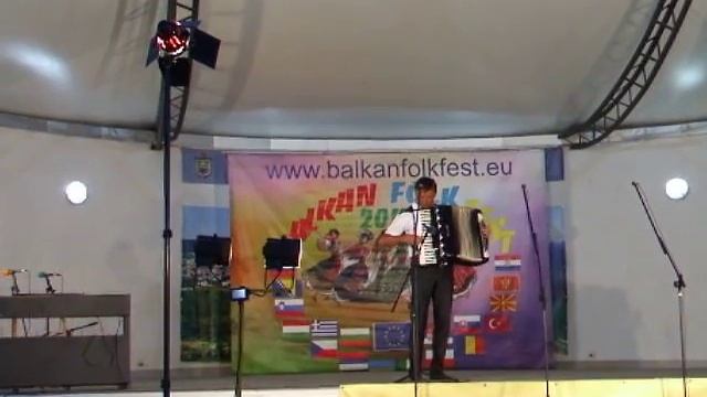 Чардаш Монти на аккордеоне