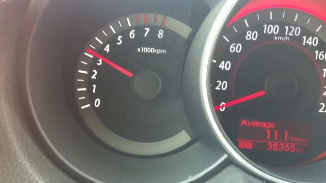K&N Kia Koup 2.0L from inside
