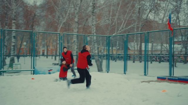 волейбол на снегу г. Стерлитамак