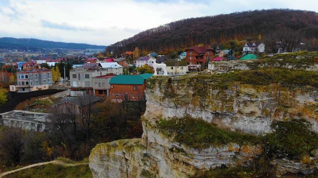 Жигулевский олень, Жигулевск, Самарская область с квадрокоптера 4К 2019 Aerial