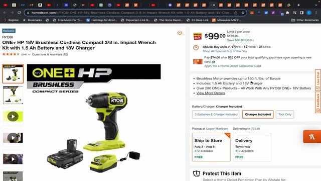 Excellent Milwaukee Deals At Home Depot TODAY ONLY