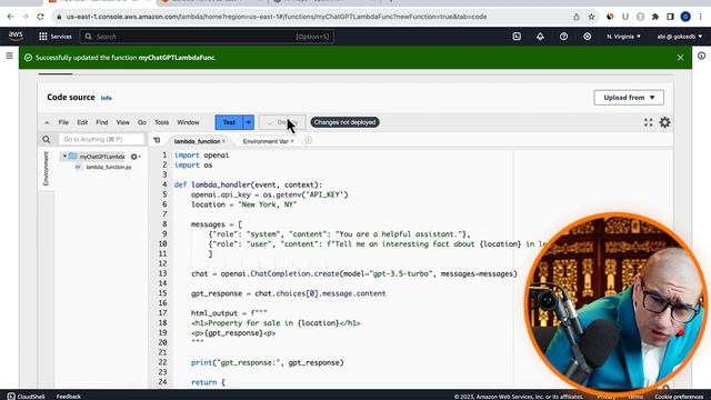 AWS Lambda + ChatGPT API = ?