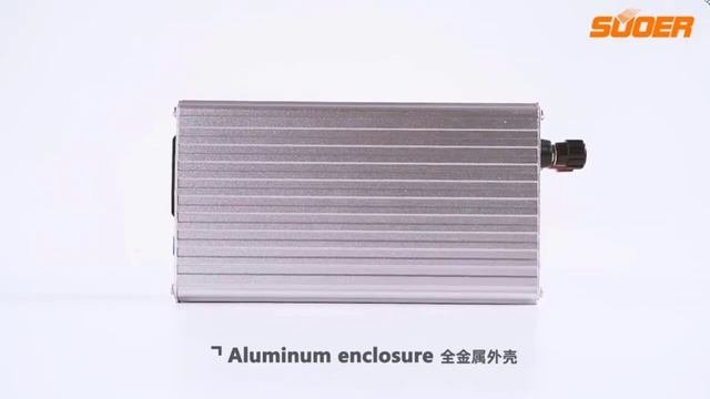 SUOER Power Inverter or Converter 1000 Watt DC to AC Inverter 12v to 220v Popular Electronics
