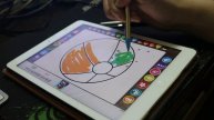 Screen Touch Pen Stylus W/ USB Charging Wire For iPad Smart Phone Tablet