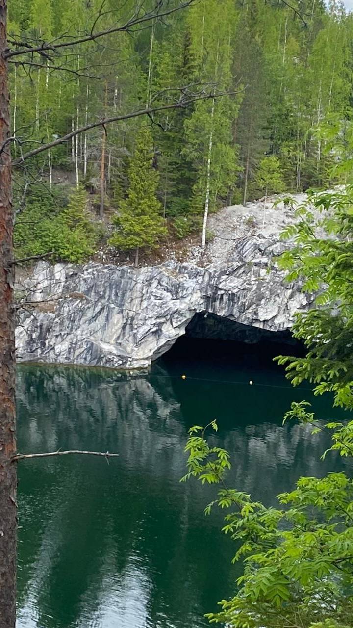 парк Рускела в Карелии