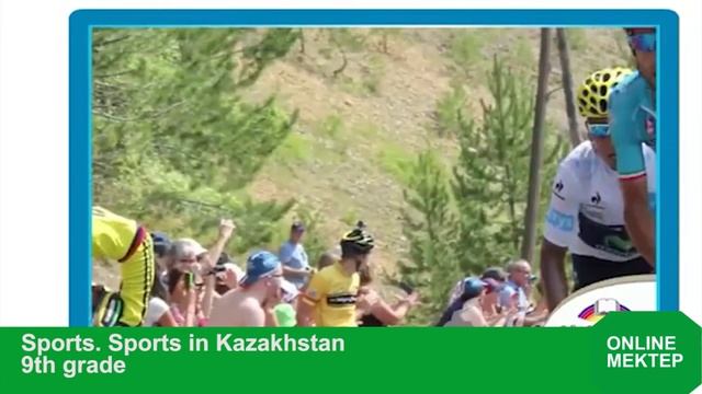 9-сынып.Ағылшын тілі.Sport (6-сабақ)