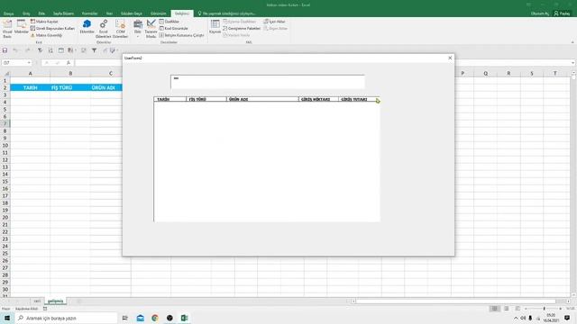 LİSTBOX A VERİ GİRİŞİ (GELİŞMİŞ FLİTRELEME)-2