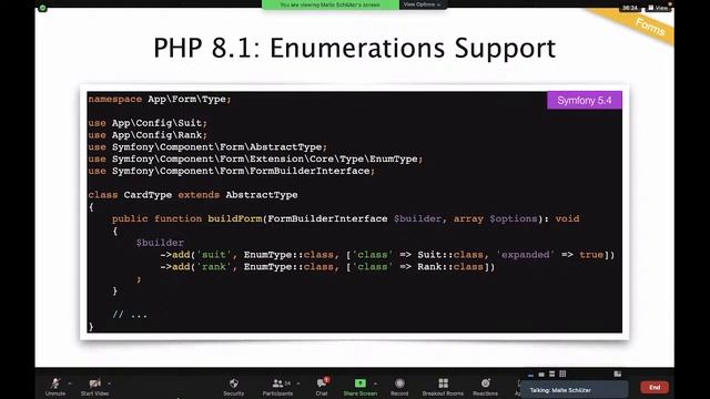 What's new in Symfony 5.4 / 6.0 (DE) @ Symfony UserGroup 01/2022