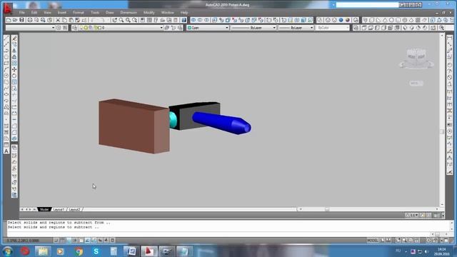 Разные анимации в AutoCAD - Different animation in AutoCAD
