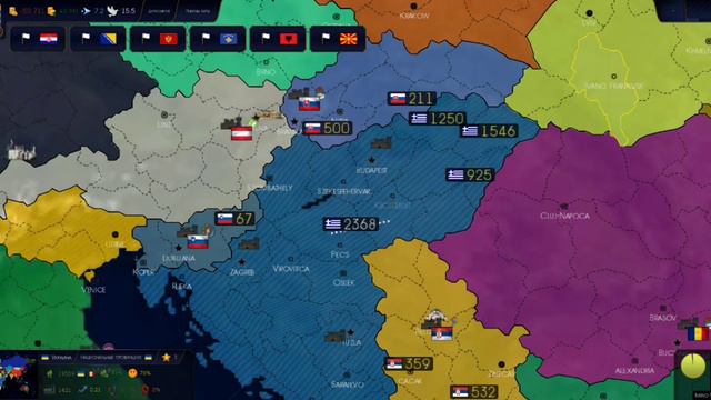 ВОЗРОЖДЕНИЕ ВИЗАНТИИ! Прохождение за Грецию (Age of history 2)