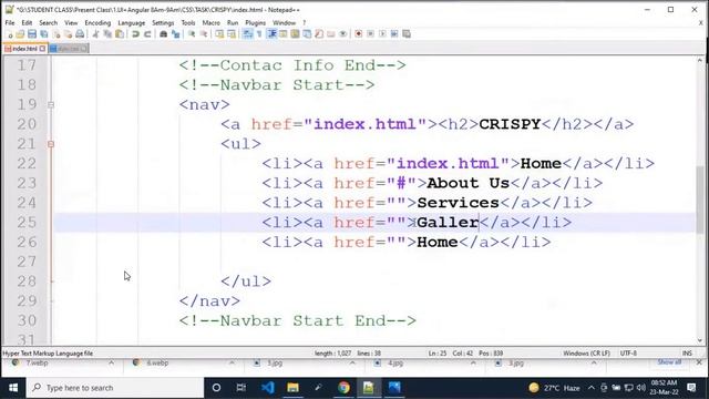 CSS||CRISPY-PROJECT||PART-1