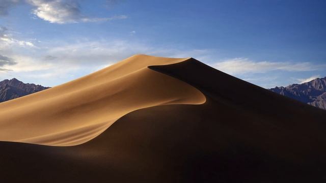 MacOS dynamic wallpaper time lapse