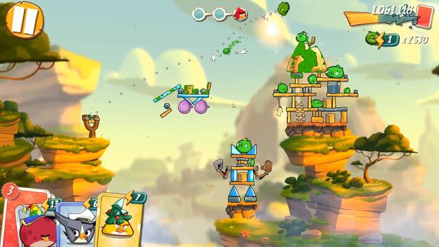 СТРЕЛЯЕМ СОПЛЯМИ ВМЕСТЕ с ЛЕОНАРДОМ! Злые Птички ПРОТИВ Свиней Angry Birds 2