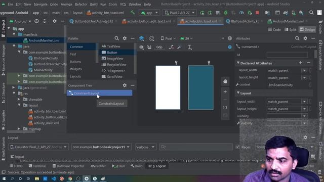 ANDROID TUTORIALS IN TELUGU -   TOAST