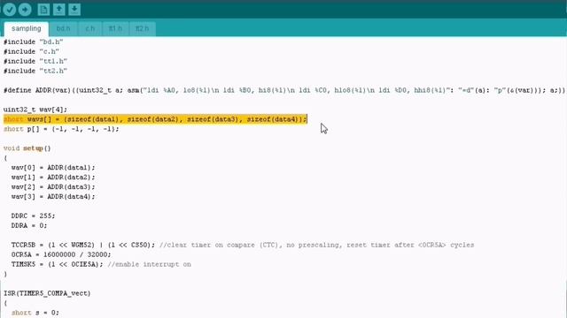 Arduino audio sampling tutorial (part 2)