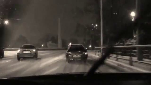 Тот самый момент когда в феврале 2018 внезапно пришла зима и в Краснодар