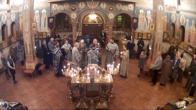 2017.12.09. The “Sign” Kursk Icon. Vigil. Иконы Божией Матери "Знамение" Курской Коренной. Всенощна
