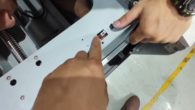 How to replace the backside and front limit sensor