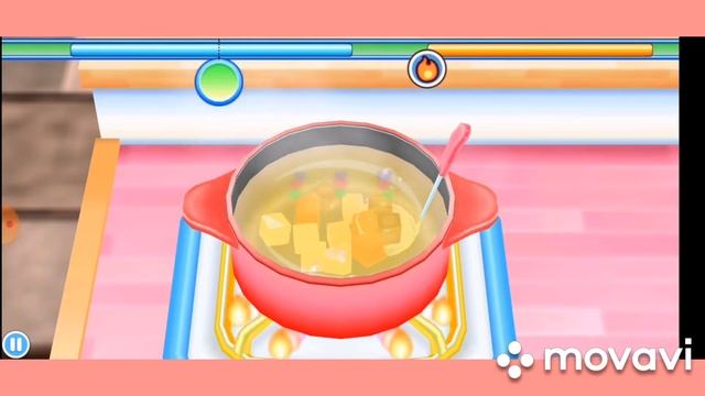 Суп из моллюсков. Cooking Mama.