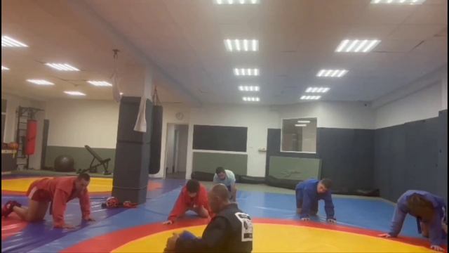 Танцы самбистов