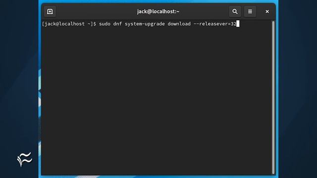 How to upgrade Fedora 31 to 32