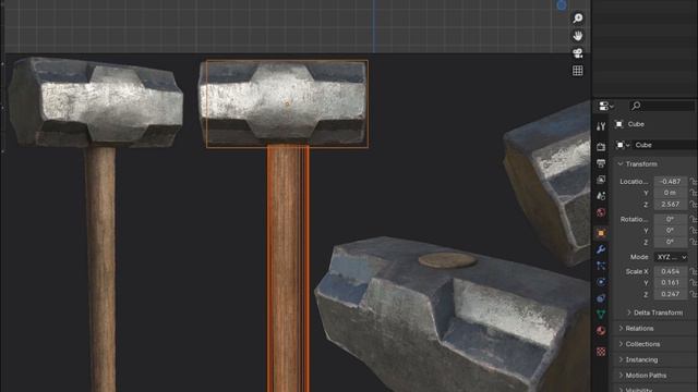 Создание Инструментов в Blender - 3D моделирование