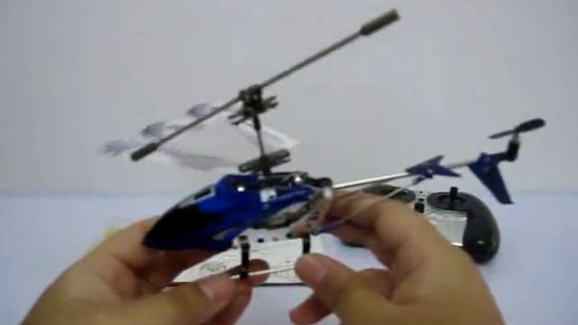 Syma S107G Unboxing And Test (Blue)