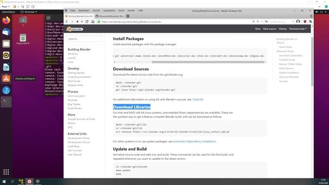 Compiling Bforartists 2 at Ubuntu 20