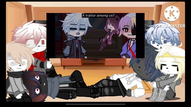 Depressive Ink Au reacts!  Sans Aus  read description-