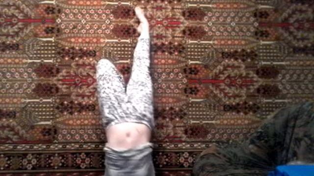 Как встать на локти у стены обучялка