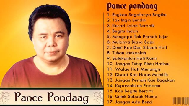 PANCE PONDAAG - Full Album | Lagu Lawas Nostalgia Indonesia Terpopuler 80an-90an