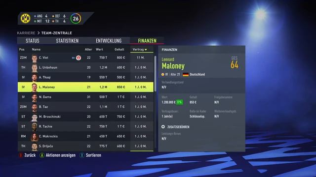 Fifa 22 Karrieremodus BVB II #01: Es geht endlich los!!!