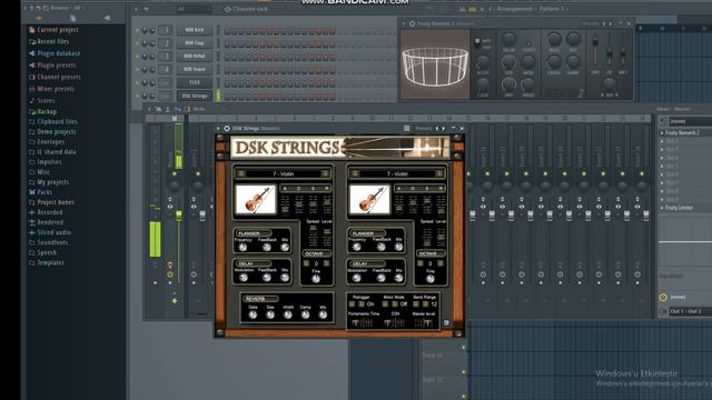 FL STUDIO DSK Strings violin Turkish Music Bülbülüm altın kafeste