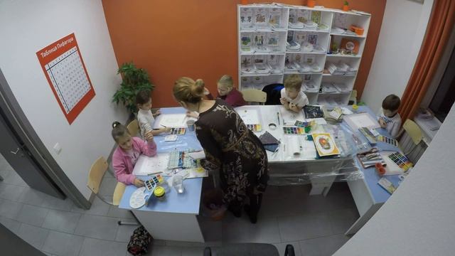 РИСУЕМ С ДЕТЬМИ АКВАРЕЛЬЮ 10.11.2019