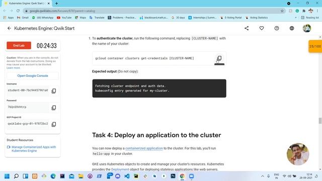 Kubernetes Engine: Qwik Start [GSP100]