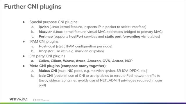 2.3 - Container Networking interface