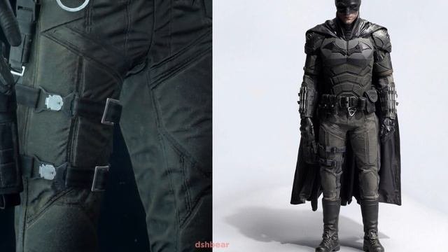 Batman: Arkham Knight VS Movie Robert Pattinson’s The Batman Suit Comparison