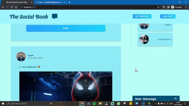 ? Social Media Website | Full Stack Web Development using NodeJS, MongoDB, ExpressJS ?