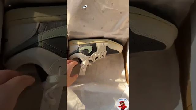 👟Кроссовки Jordan Air Jordan 1 Low “Jade Smoke”