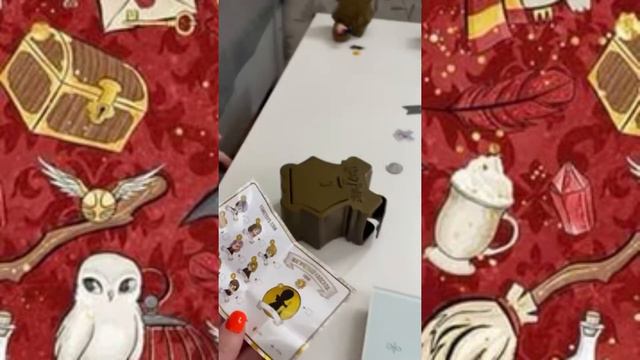 Распаковка магической капсулы Гарри Поттер,собираем коллекцию