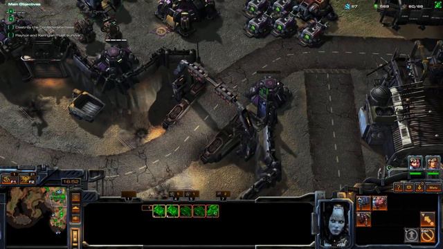Starcraft: Mass Recall - E1 Rebell yell - M5 Revolution ( Hard )
