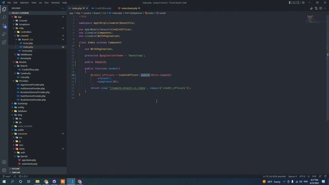 Laravel Livewire System Management EP7
