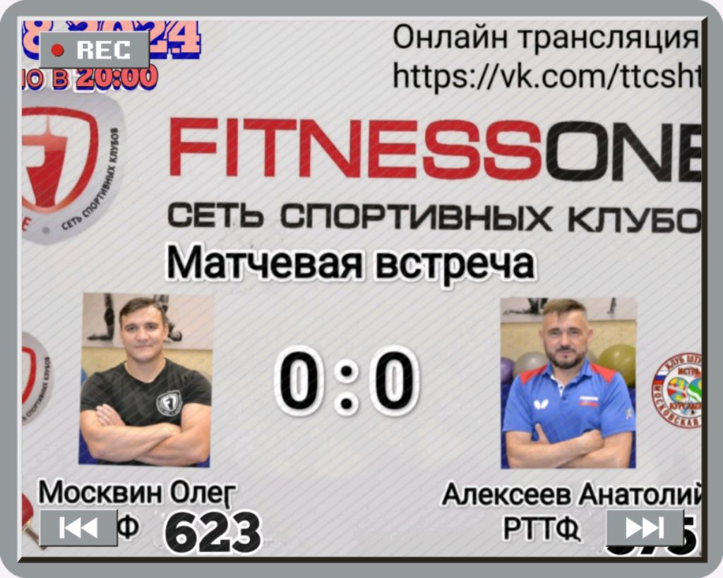 Матчевая встреча FitnessOne