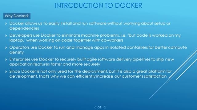 Introduction to Docker | What is Docker? | Features | Why Docker? | Pros and cons of Docker