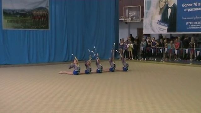 Групповое упражнение 1 разряд булавы