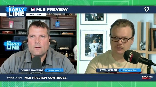 NFL Head-To-Heads, Tuesday's MLB Preivew | The Early Line Hour 2, 8/2/22