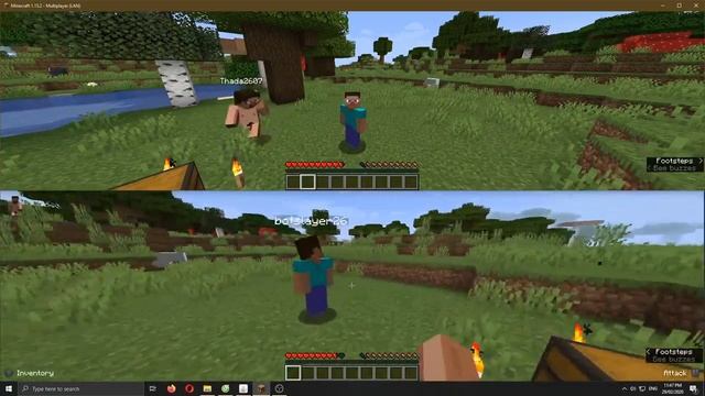 Simulating splitscreen on Minecraft 1.15.2